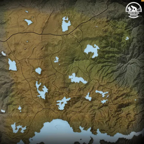 Rancho del Arroyo map