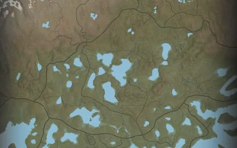Revontuli Coast map