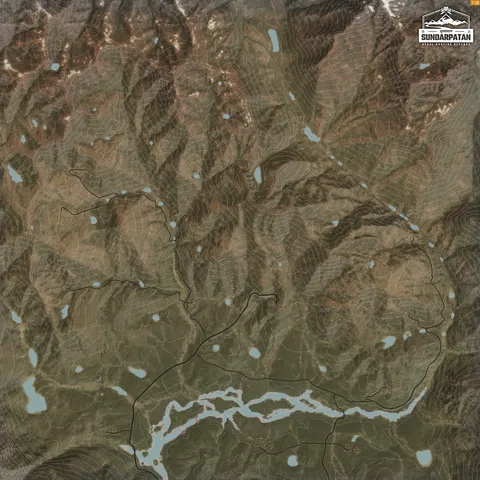 Jagdrevier Sundarpatan map
