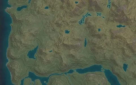 Tòrr nan Sìthean Hunting Estate map